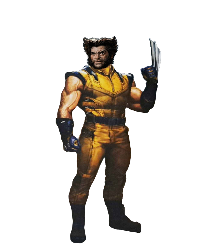 short Wolverine (unmasked) transparent by kinggemini2025 on DeviantArt