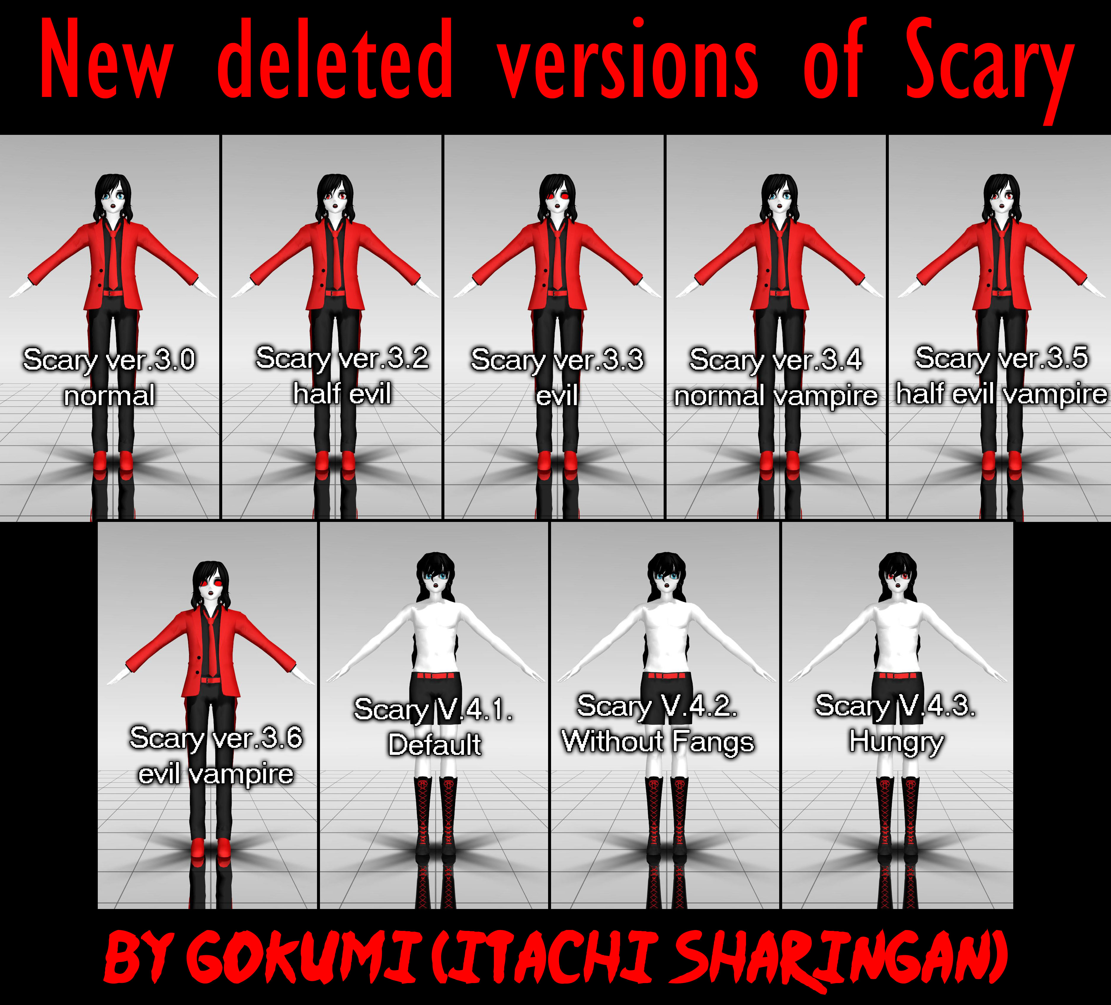 New deleted versions of Scary