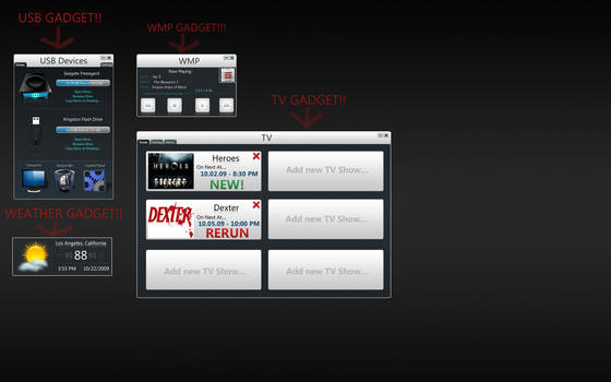 Win7 Gadgets Prototype v1