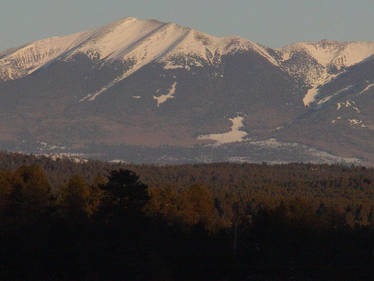 Snow Capped Valley AZ