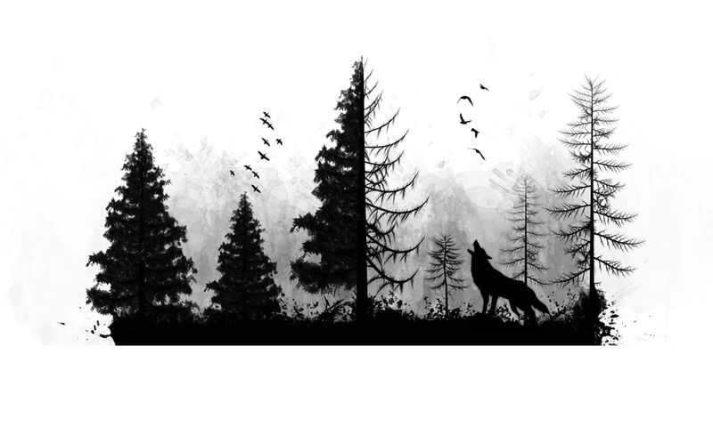 live and death forest forearm by 0lejek on deviantart forrest designs