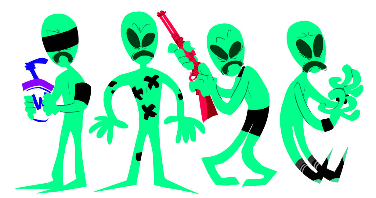Alienz by UpsideDownParty on DeviantArt