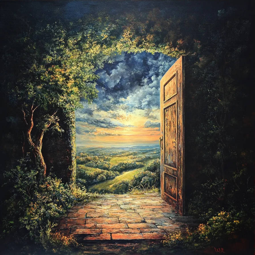 Door to Better World. AI Image Prompt in Tutorials by ai-art-tutorials ...