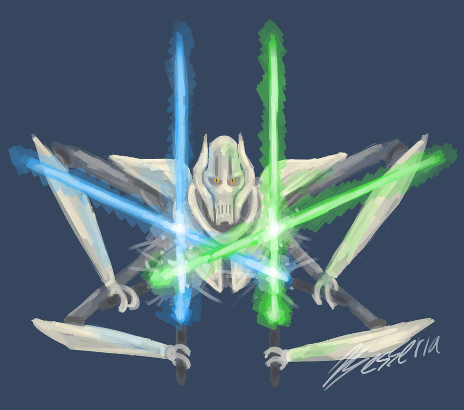 A rare post .:General Grievous:. by Chick-a-Bee on DeviantArt