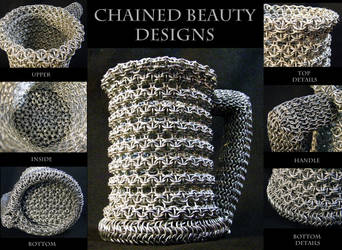 Chainmaille Beer Stein by ChainedBeauty