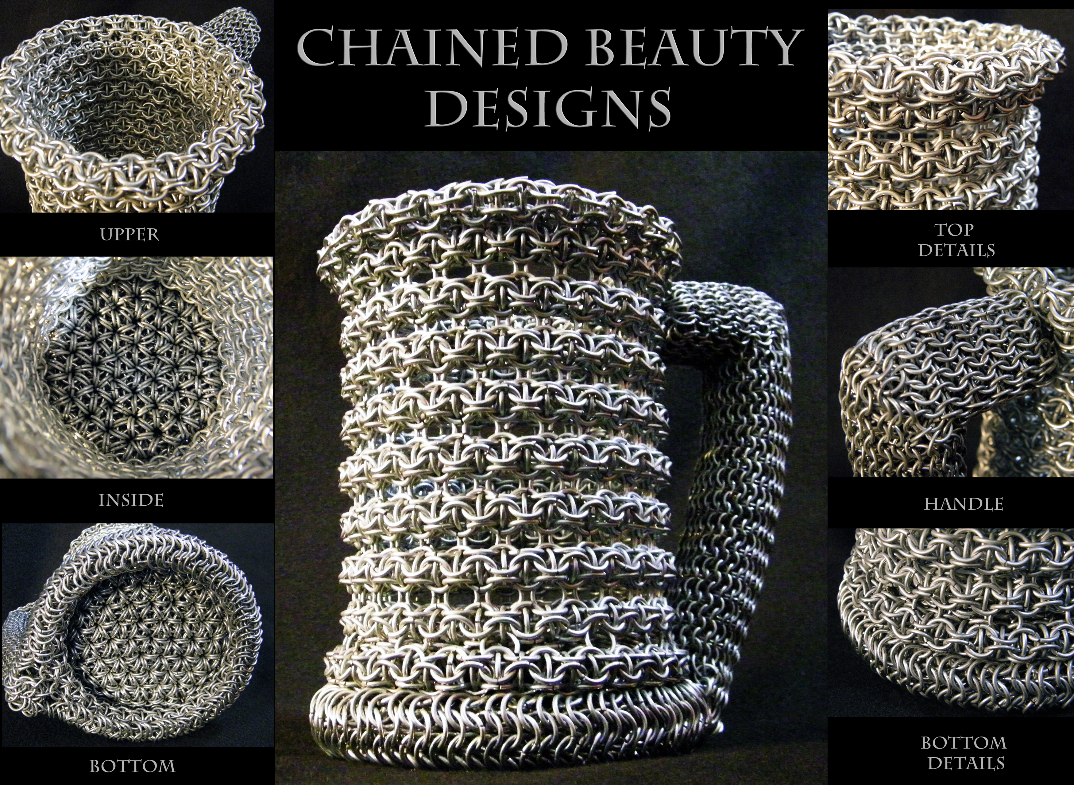 Chainmaille Beer Stein by ChainedBeauty