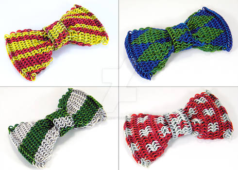 Chainmail Bow Ties