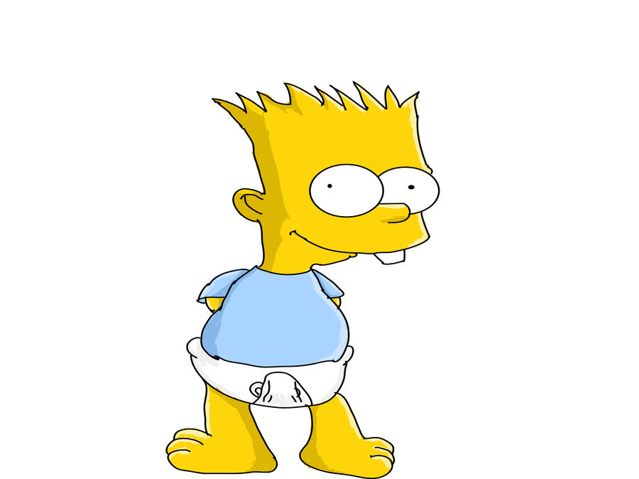 baby bart by optimusprime22 on DeviantArt.