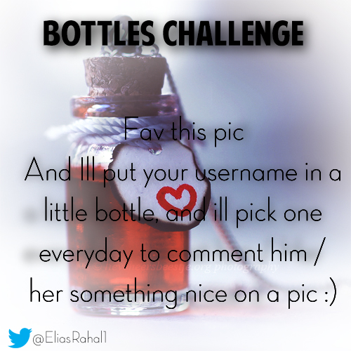 My bottles challenge :)