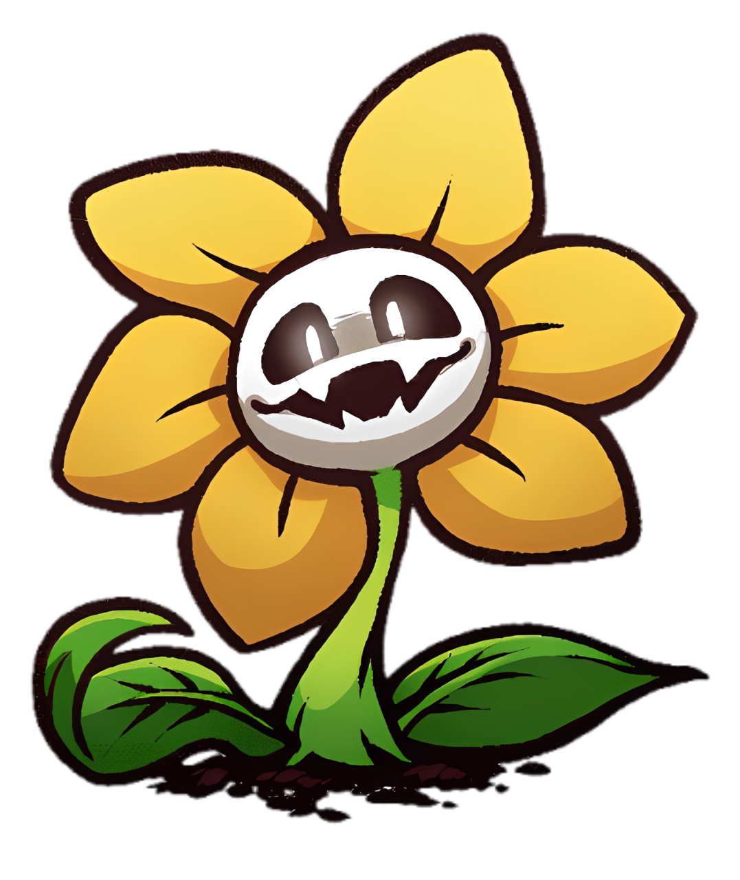 Undertale Flowy Flowey (Undertale) render by OranFruit on DeviantArt