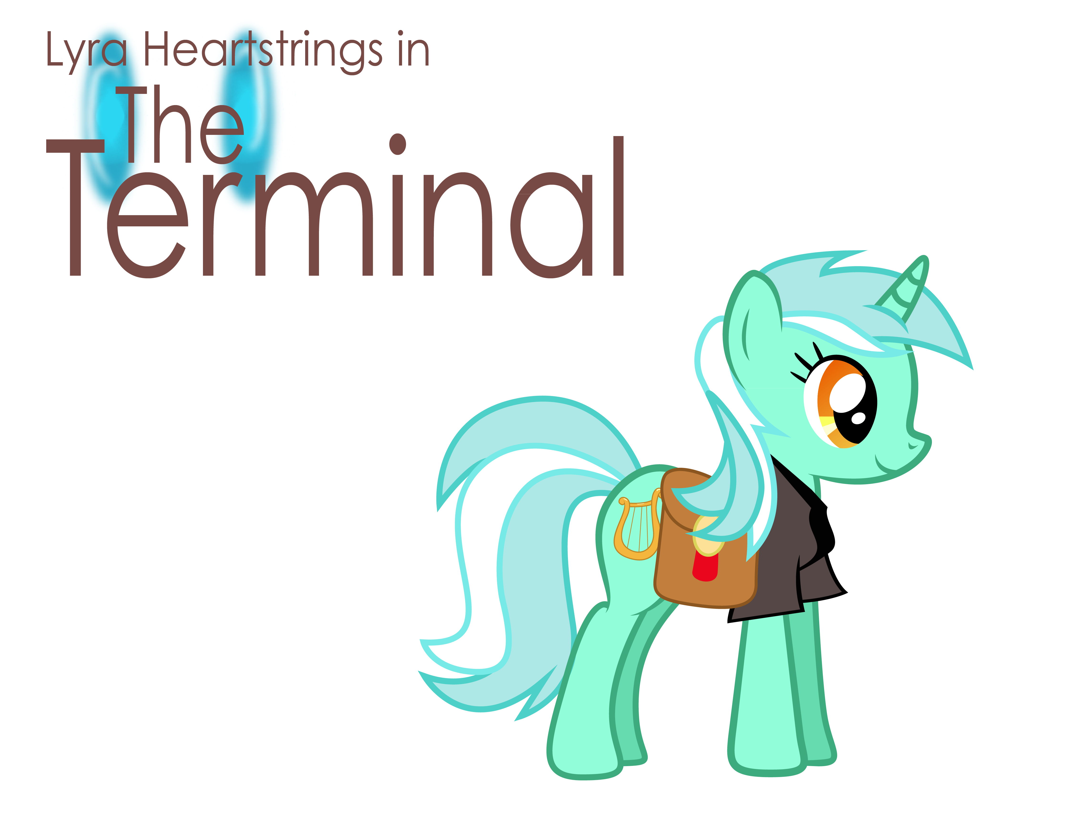 Lyra Heartstrings In The Terminal [Commission].