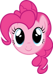 Pinkie Pie Face by PaulySentry