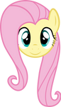 Fluttershy Face by PaulySentry