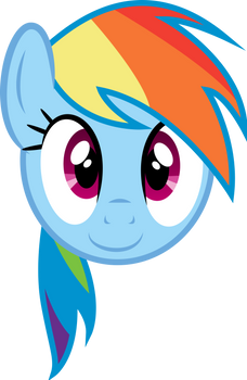 Rainbow Dash Face