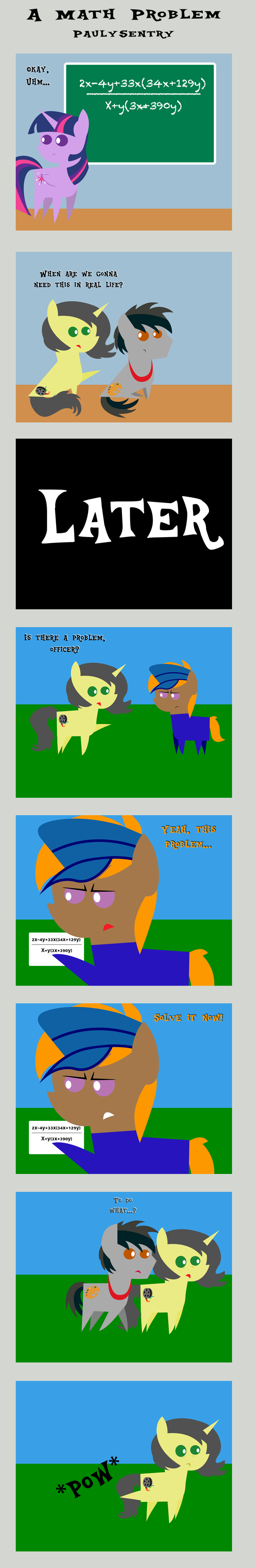 A Math Problem by PaulySentry on DeviantArt