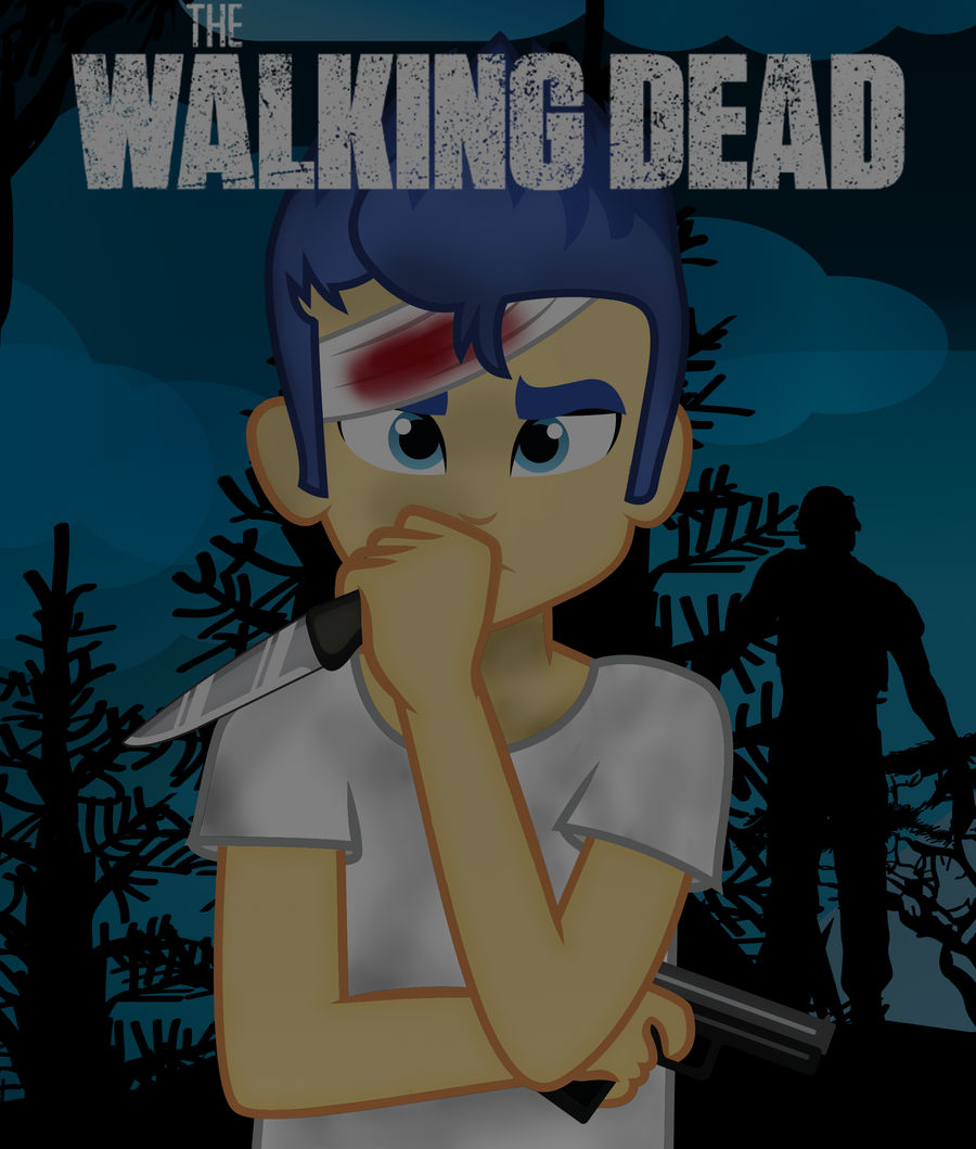 Flash Sentry Walk The Walking Dead - Flash Sentry by PaulySentry on DeviantArt