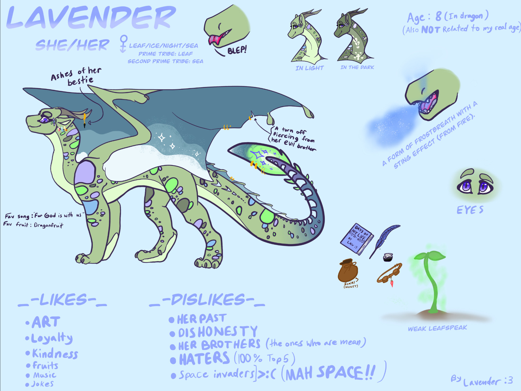 Lavender The Fire Rabbit Lavender Ref (personal) by LavanderWOF on DeviantArt