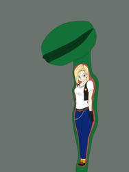 Android 18 becomes food for plant by 1VoCa1