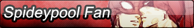 Spideypool Fan Button by LAK160