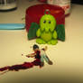 mini Cthulhu and victim OMG