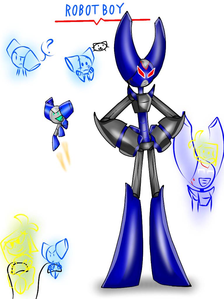 Ronotboy Robotboy ( redraw) by kirka1009 on DeviantArt