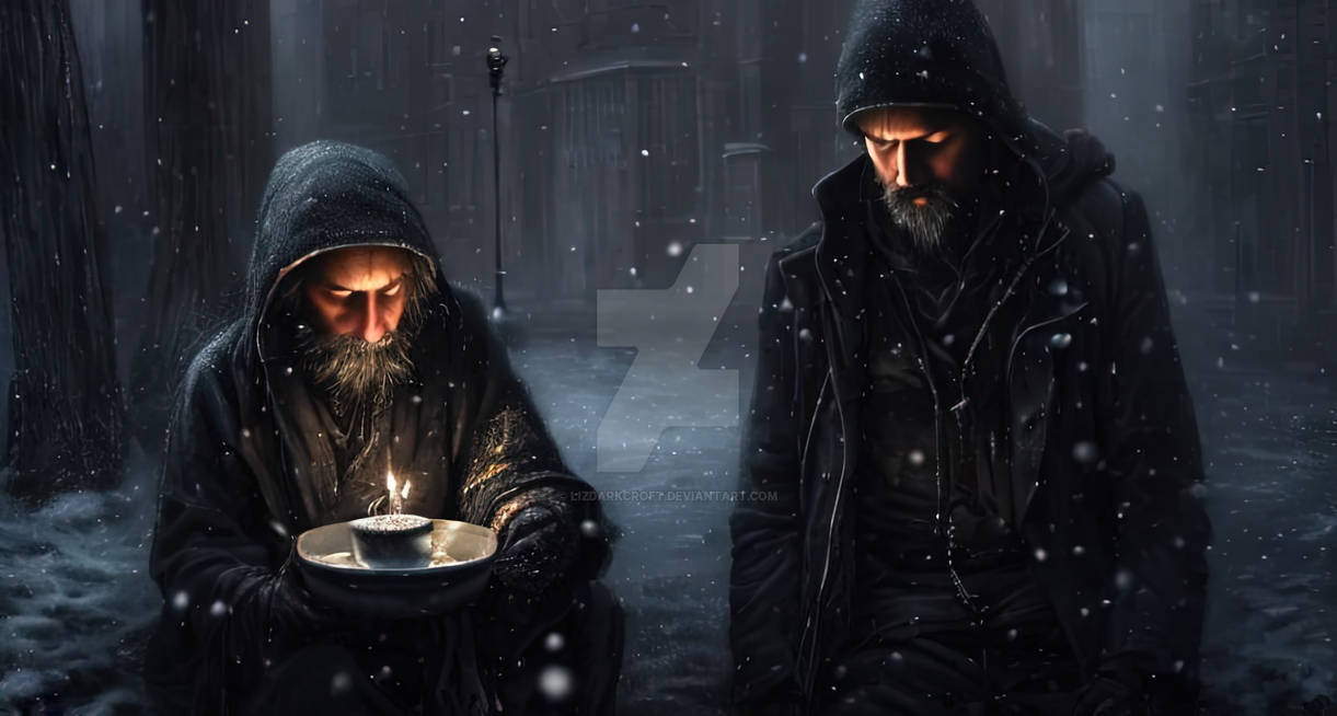 Bearded Homeless Deviantart dont forget the homeless people by LizDarkcroft on DeviantArt