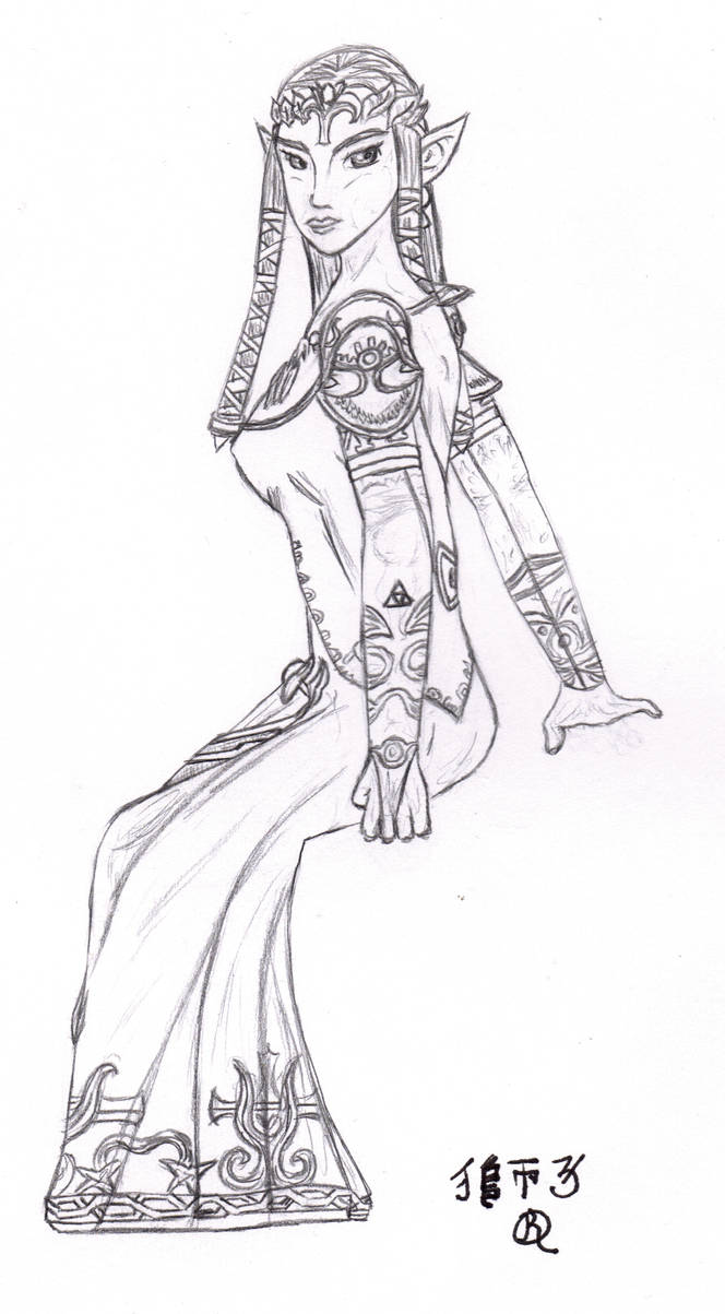 Twilight Princess Zelda by Lionofdemise on DeviantArt