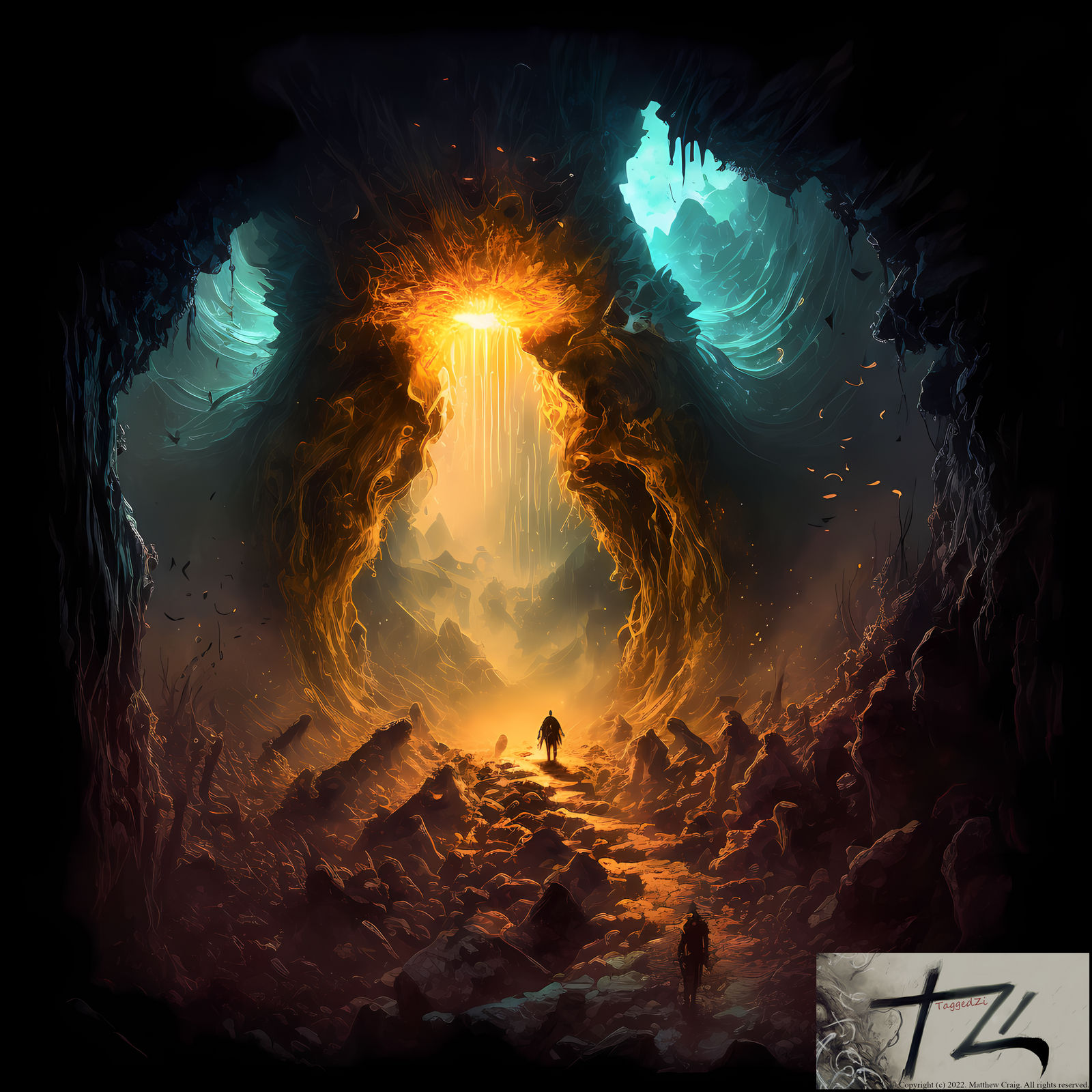 An Entrance To Agartha By Taggedzi On DeviantArt an-entrance-to-agartha-by-taggedzi-on-deviantart