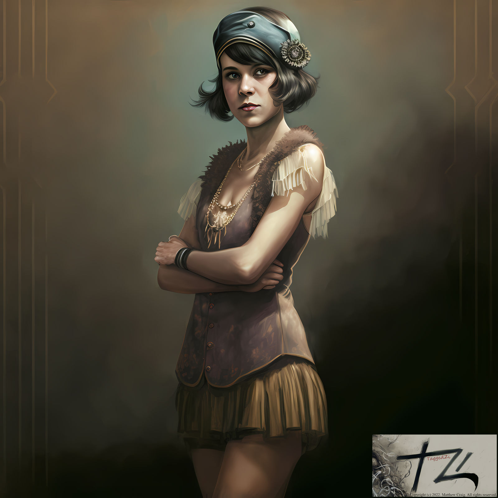 Deviantart Flapper Lady Flapper Girl 2 by taggedzi on DeviantArt