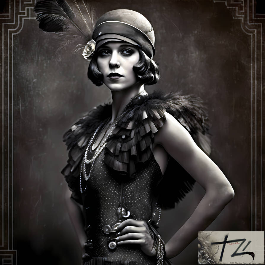 Deviantart Flapper Lady Flapper Girl 3 by taggedzi on DeviantArt