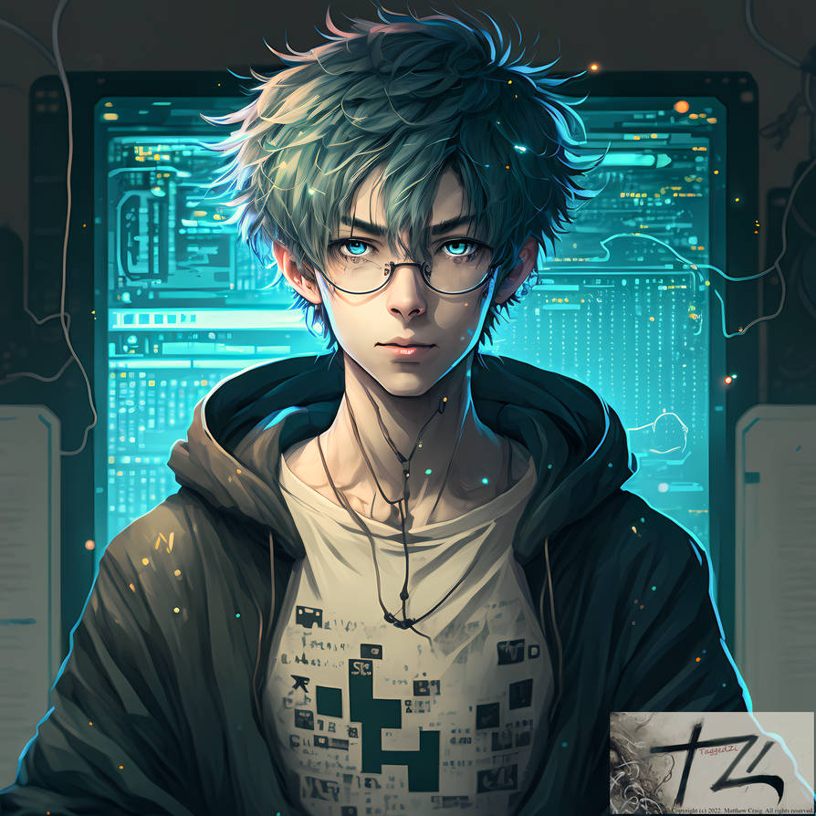 Anime Hacker 1 by taggedzi on DeviantArt