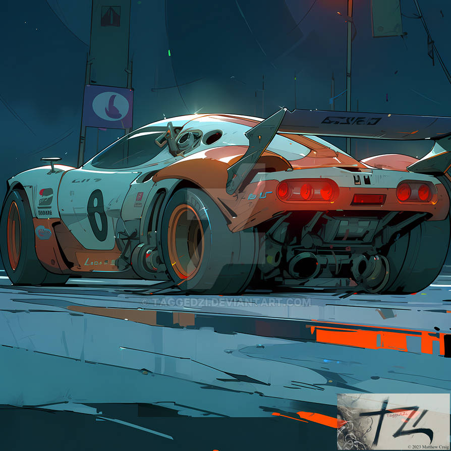 Devaintart Racing Car Race Car 1 - Oct 2023 by taggedzi on DeviantArt