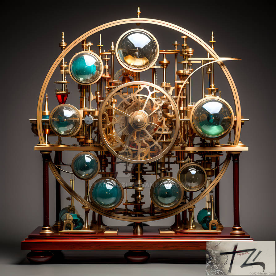 Perpetual Motion Machine 1 - Nov 2023 by taggedzi on DeviantArt