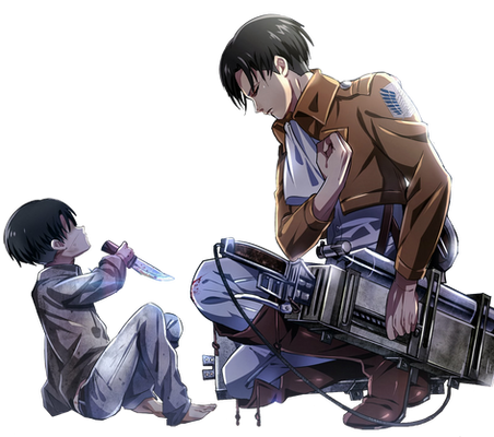 Render: Levi (boy and soldier)