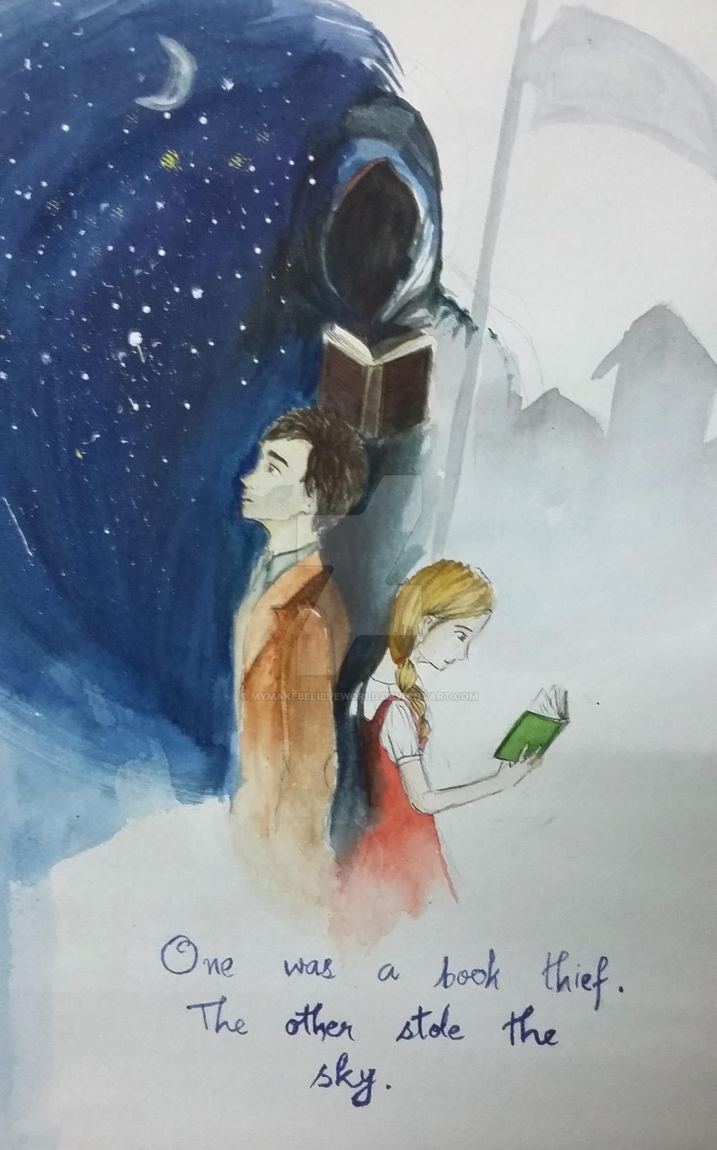 Barbermaskine organisere Nøjagtig One was a book thief. The other stole the sky. by mymakebelieveworld on  DeviantArt