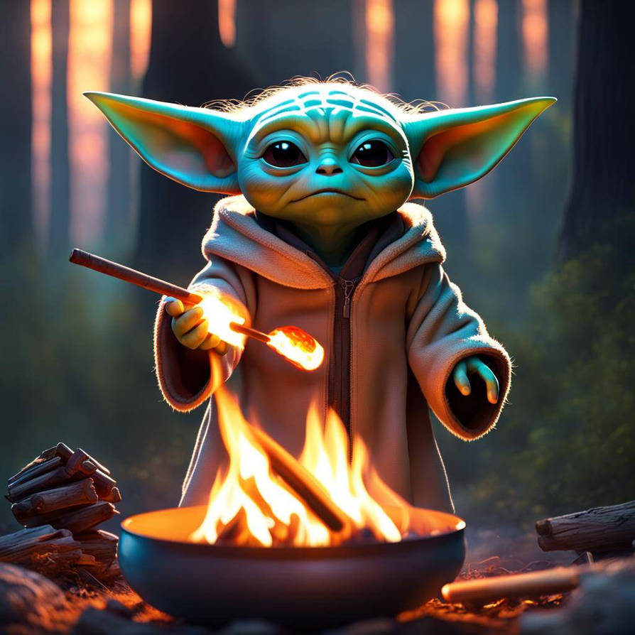 Grogu - A portrait by Iancranium on DeviantArt