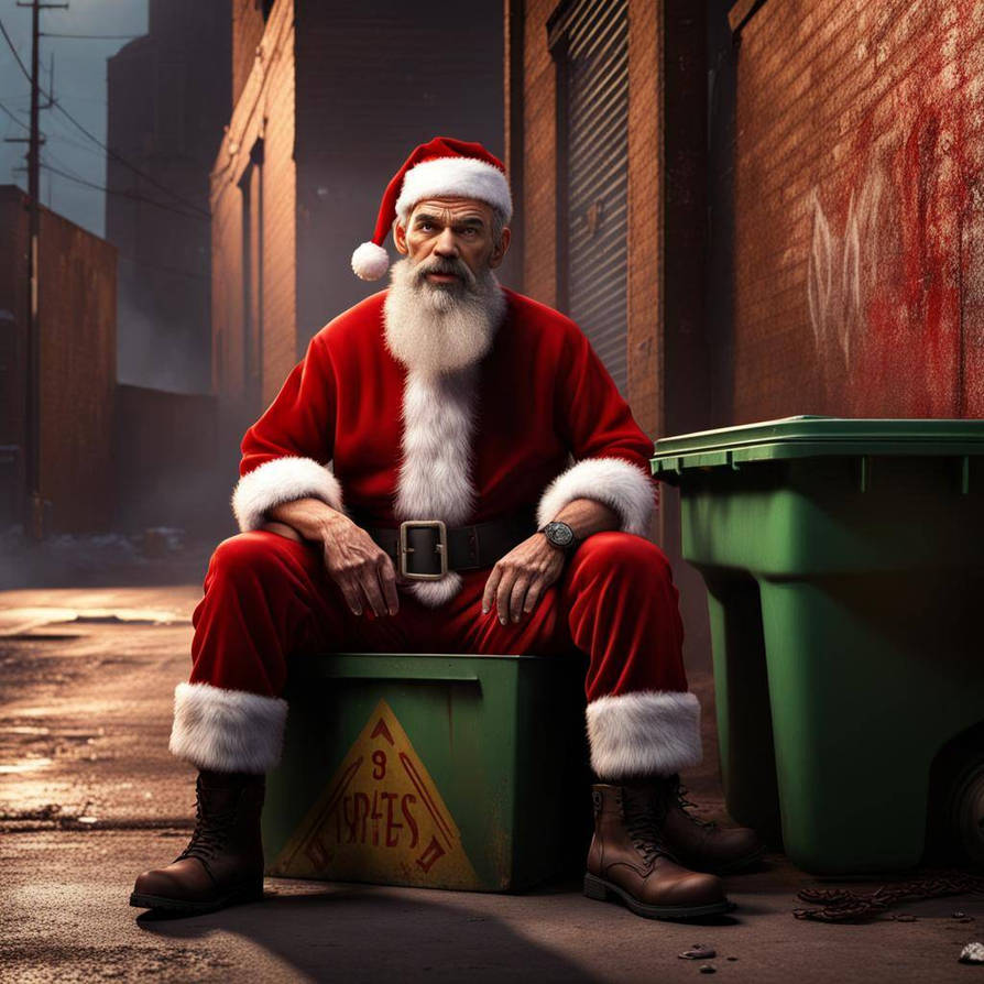 Bas Santa Merry Christmas, bad Santa by Iancranium on DeviantArt