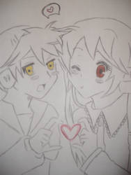 Len and Michiru.