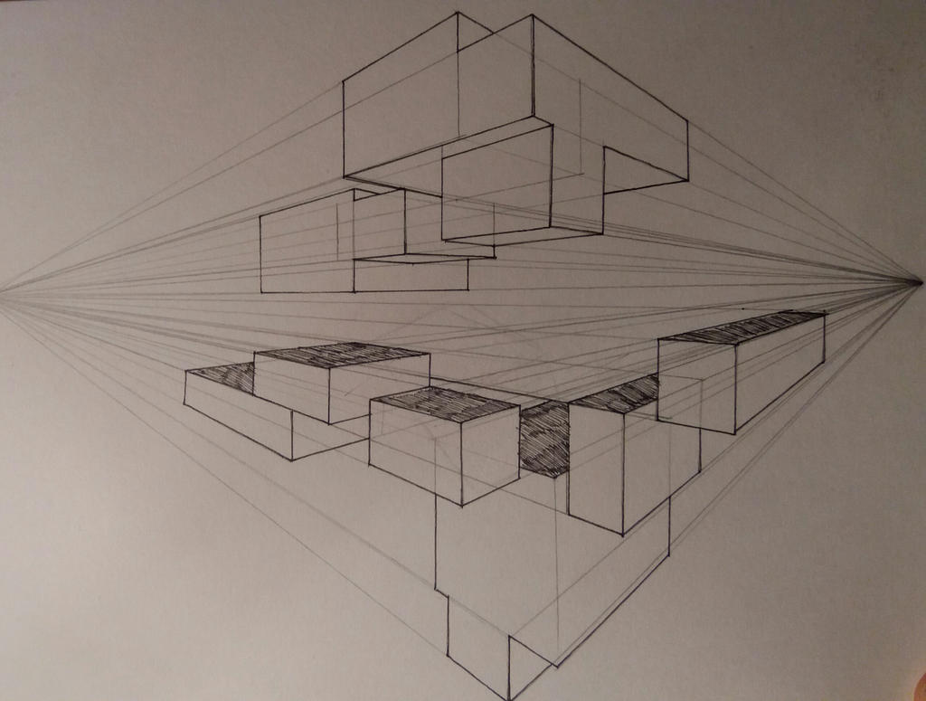 Perspective study 1 by BastianConst on DeviantArt