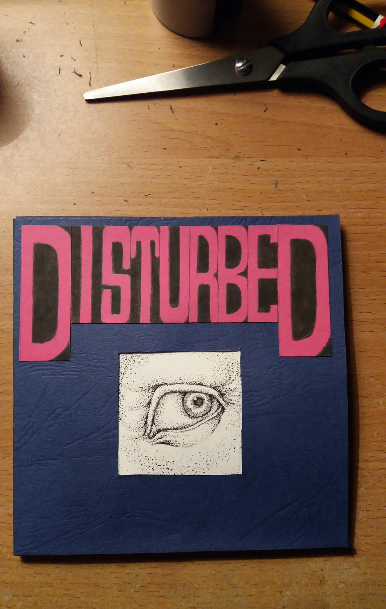 Disturbed album cover by BastianConst on DeviantArt