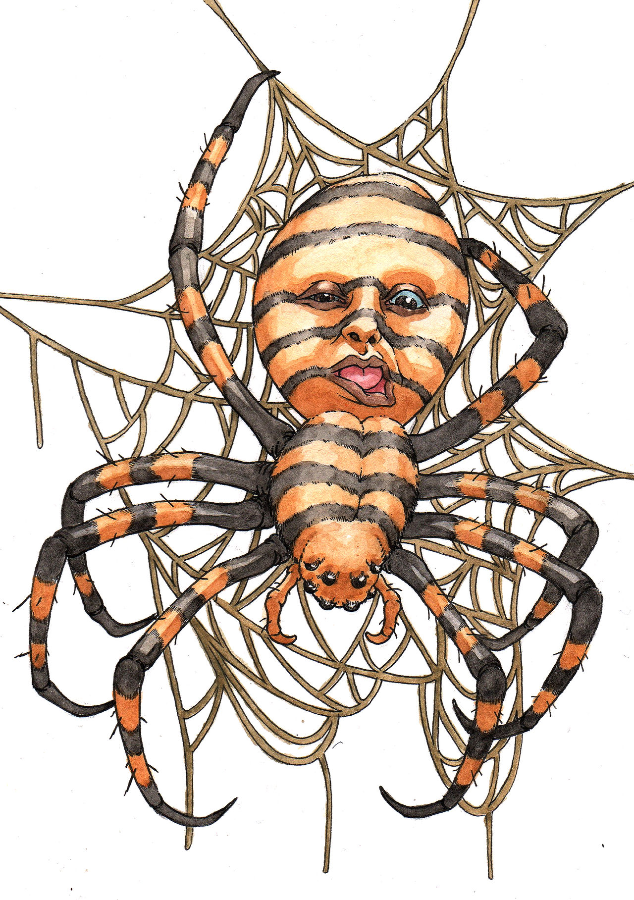 Drawtober 2023/ 2024 Day 17: Spider-Man