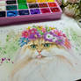 Cat in Watercolours