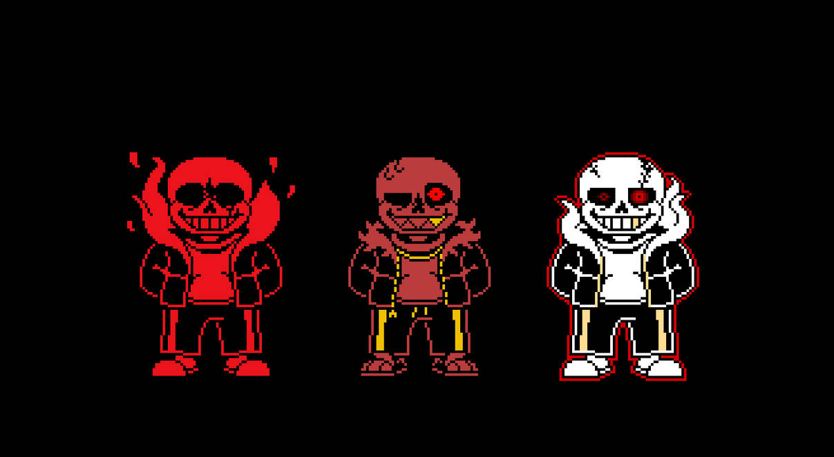 Fell Sans Showcase by Tetsukonakane on DeviantArt