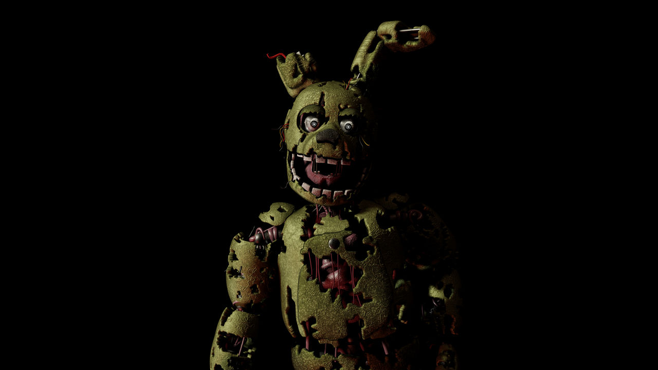 Springtrap Render Recreation by DinoloverProductions on DeviantArt