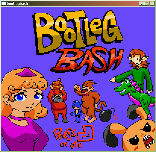 Bootleg Bash Title Screenie