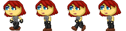 Public Domain Redhead Sprite