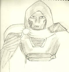 Dr Victor Von Doom Rough Sketch