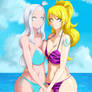 Mirajane and Jenny (Bikini)