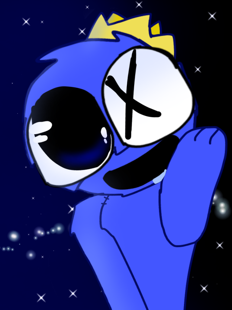 Blue from Rainbow friends by FnafSpeakfoxX5 on DeviantArt