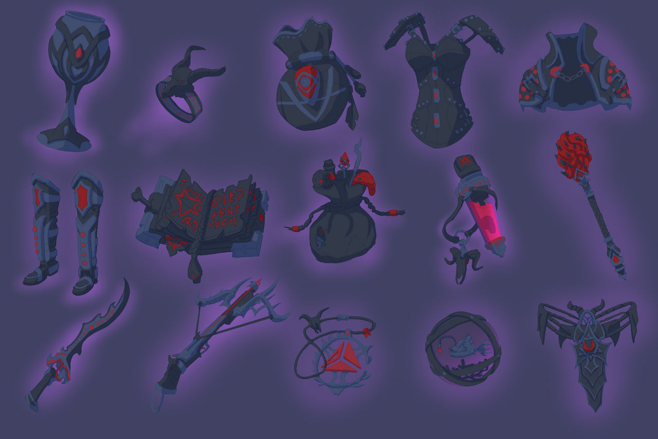 Drow items (15) by Feloaris667 on DeviantArt
